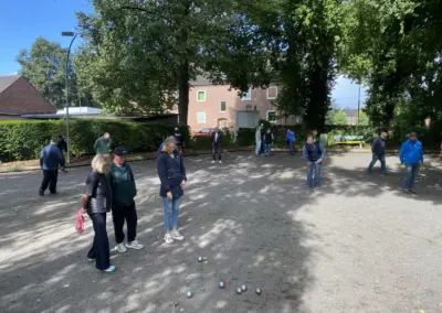 Partien auf dem großen Platz